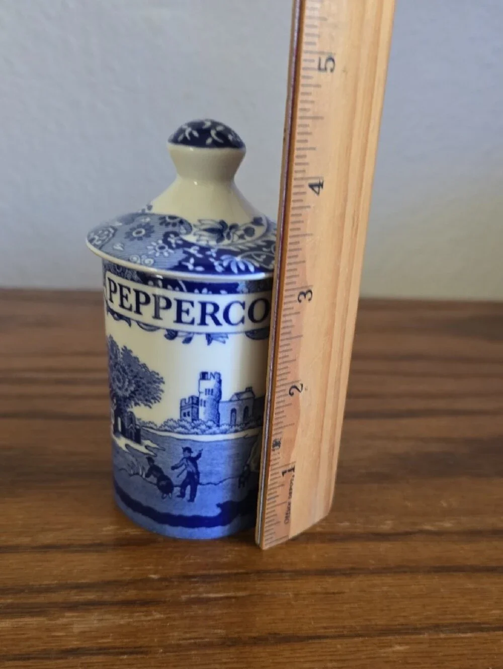 Spode ITALIAN Peppercorn Ceramic Canister Tote 12